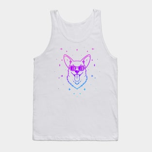 Cool Corgi (version II) Tank Top